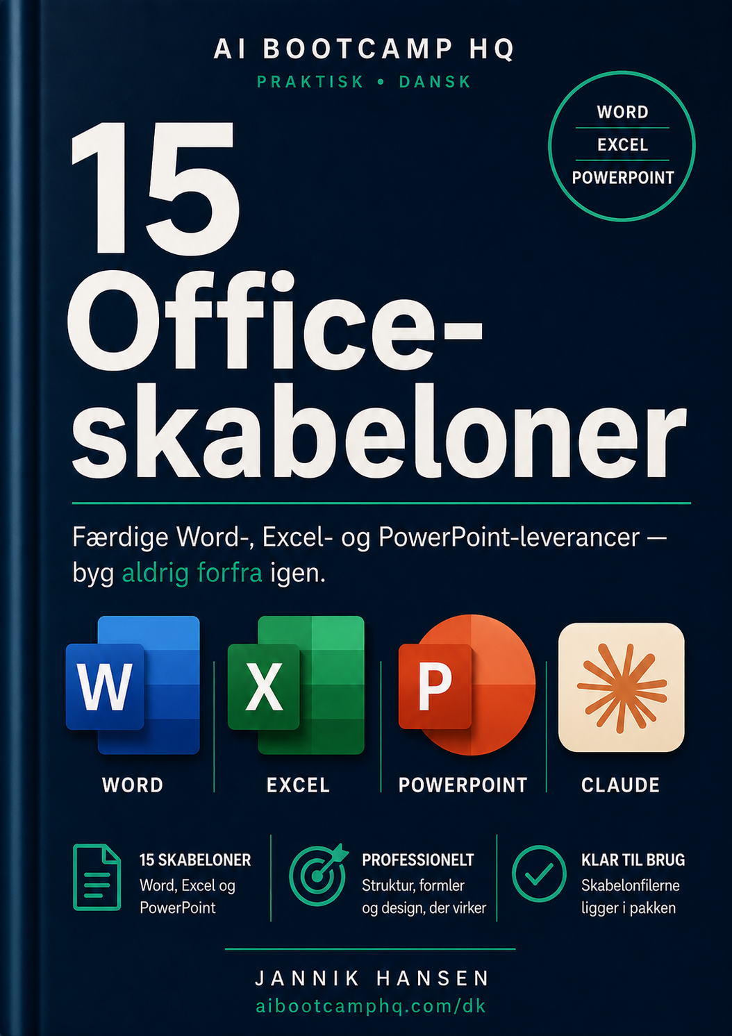 15 Office-skabeloner, forside