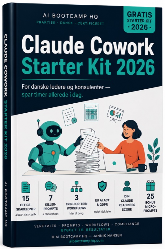 Claude Cowork Starter Kit 2026, bogforside