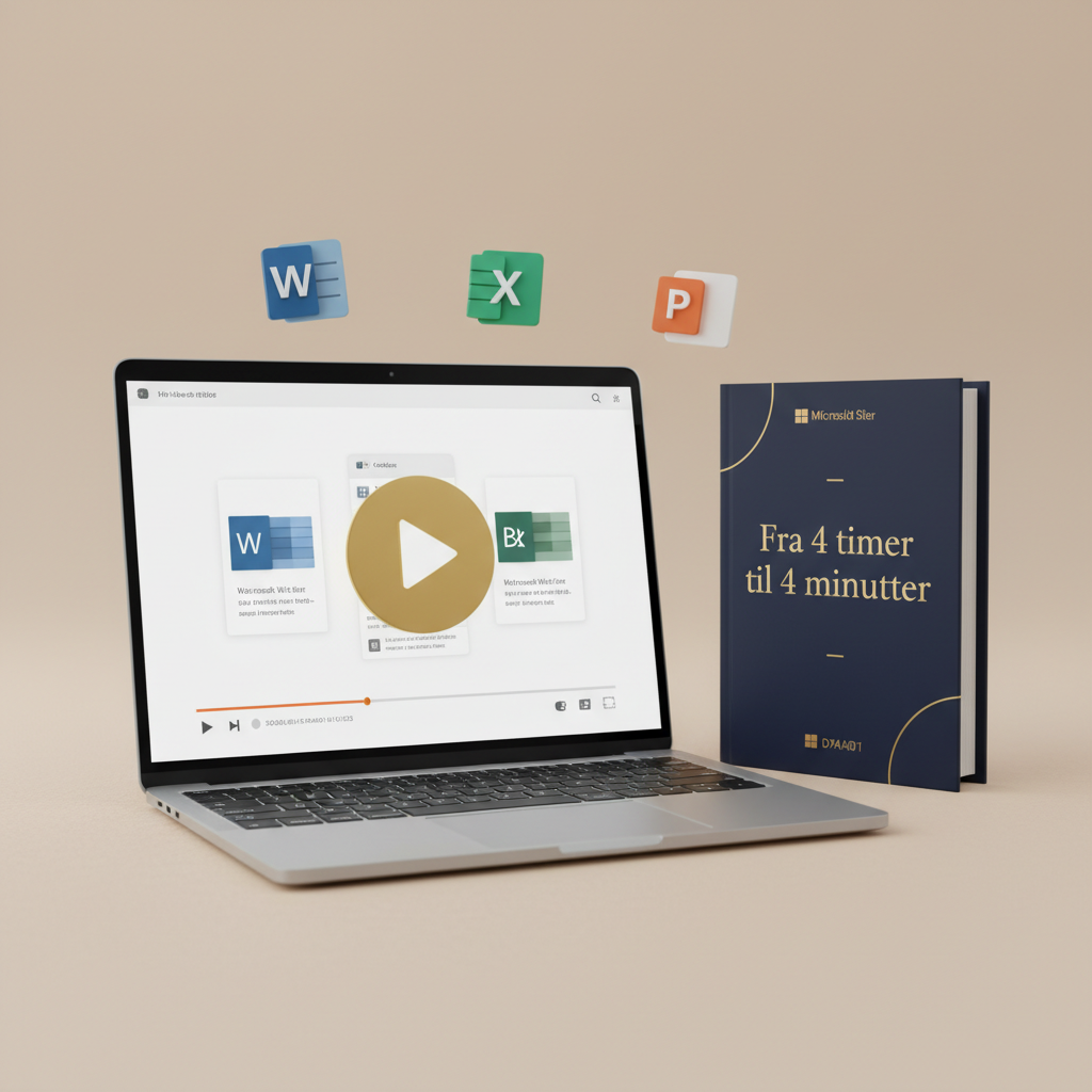 Claude i Office + Fra 4 timer til 4 minutter pakke