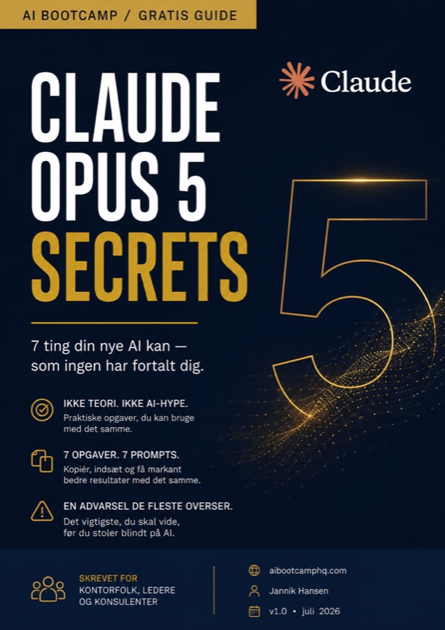 Forsiden af guiden Claude Opus 5 Secrets